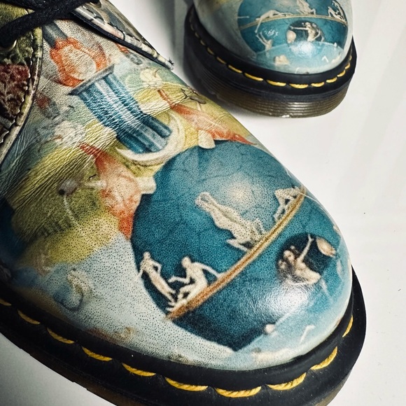 Dr. Martens RARE Hieronymus Bosch Garden of Earthly Delights Heaven Shoes - Picture 5 of 10